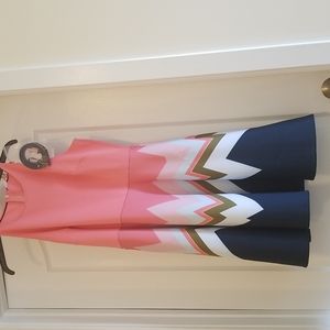 Ted Baker Spring Dress in Coral size 5